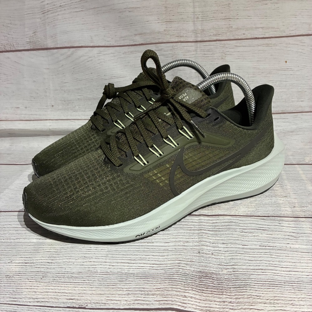 Nike Air Zoom Pegasus 39 Mens 7.5 Cargo Khaki Olive Green Running DH4071-300
